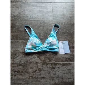 JOHNNY WAS CALME Tie Dye Adjustable Swim Top